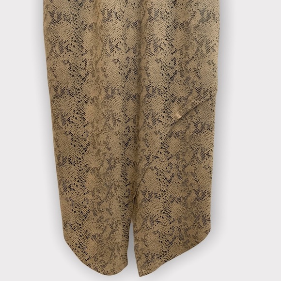 LEVEL 99 | Snake Print Micro Suede Dress Size S - Picture 10 of 14